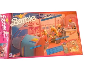 Barbie Flight Time Playset Airplane-Themed Toy Vintage 1989 - Picture 1 of 8