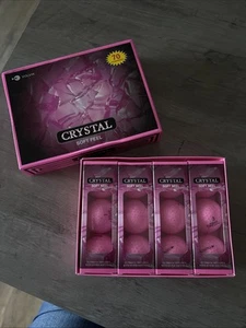 Pink Crystal Soft Feel Golf Balls New In Package - Picture 1 of 4