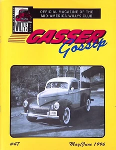 Gasser Gossip Magazine of the Mid-America Willys Club May/June 1996 - Picture 1 of 5