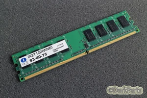 Integral IN2T1GNWNEI 1GB DDR2-667 Memory RAM 93-40-75 - Picture 1 of 1