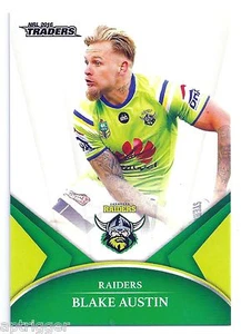 2016 NRL Traders Base Card (012) Blake AUSTIN Raiders - Picture 1 of 1