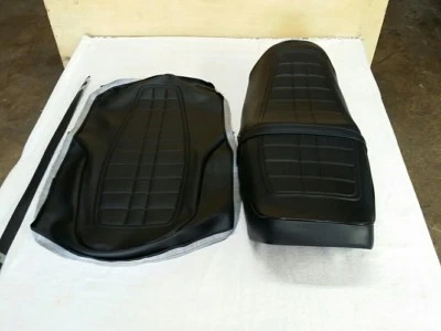 CAPA DE ASSENTO HONDA CB400T CB450T 1980 A 1982 MODELO HAWK MAIS ALÇA (H-257) - Imagem 1 de 4