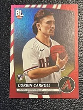 2023 Topps Big League Corbin Carroll Rookie Super Rare Red Foil #282 RC SP