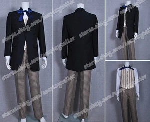 Costume Il Primo Dottore Chi è Il Primo Dr William Hartnell Tuta+Gilet+Maglietta+Pantaloni - Foto 1 di 11