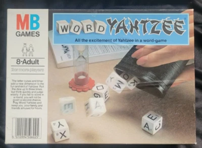 WORD YAHTZEE 1979 VINTAGE GAME, USED, IN VERY GOOD CONDITION BUT TIMER IS FAULTY - Image 1 of 4