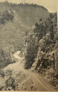 Vintage c.1940s-50s Arizona Prescott-Jerome Highway Picture Post Card Rppc - Picture 1 of 3