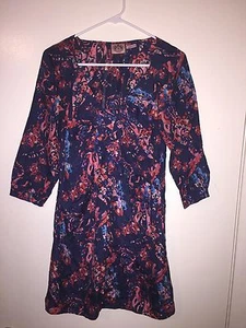 Juicy Couture Damen Kleid Blumensequenz Polyester Rundhals Gr. P Mehrfarbig - Bild 1 von 8