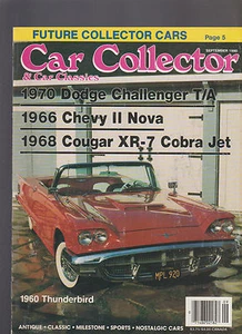 Auto Sammler & Auto Klassiker September 1990 Dodge Challenger Thunderbird Nova - Bild 1 von 1