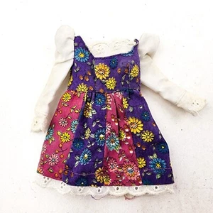 Vintage Mod Barbie Puppe Picture Me Pretty #3355 Bauern Blumen Kleid - Bild 1 von 7