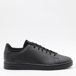 Adidas Men's Sportswear Low Top Comfortable Advantage Base Shoes Black Size 9 - Picture 1 of 10