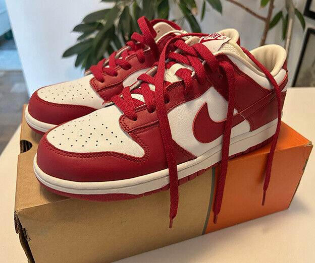Nike Dunk Low White Varsity Red for Sale | Authenticity Nike Dunk Low White Varsity Red for Sale | Authenticity