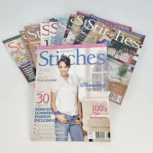 Australian Stitches Magazine 10 Issues Between Vol 14 No 4 - Vol 15 No 5 - Picture 1 of 14