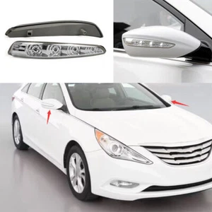 For Hyundai Sonata 11-2014 Led Left Right Mirror Lamp Turn Signal Light Replace - Foto 1 di 9