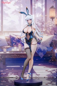 IN Stock Hapitopi Illustration By Machi Qipao Bunny 1/6 Complete Figure Model！ - Picture 1 of 11