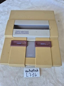 Nintendo SNES Super Nintendo NOT WORKING parts unsure - Picture 1 of 6