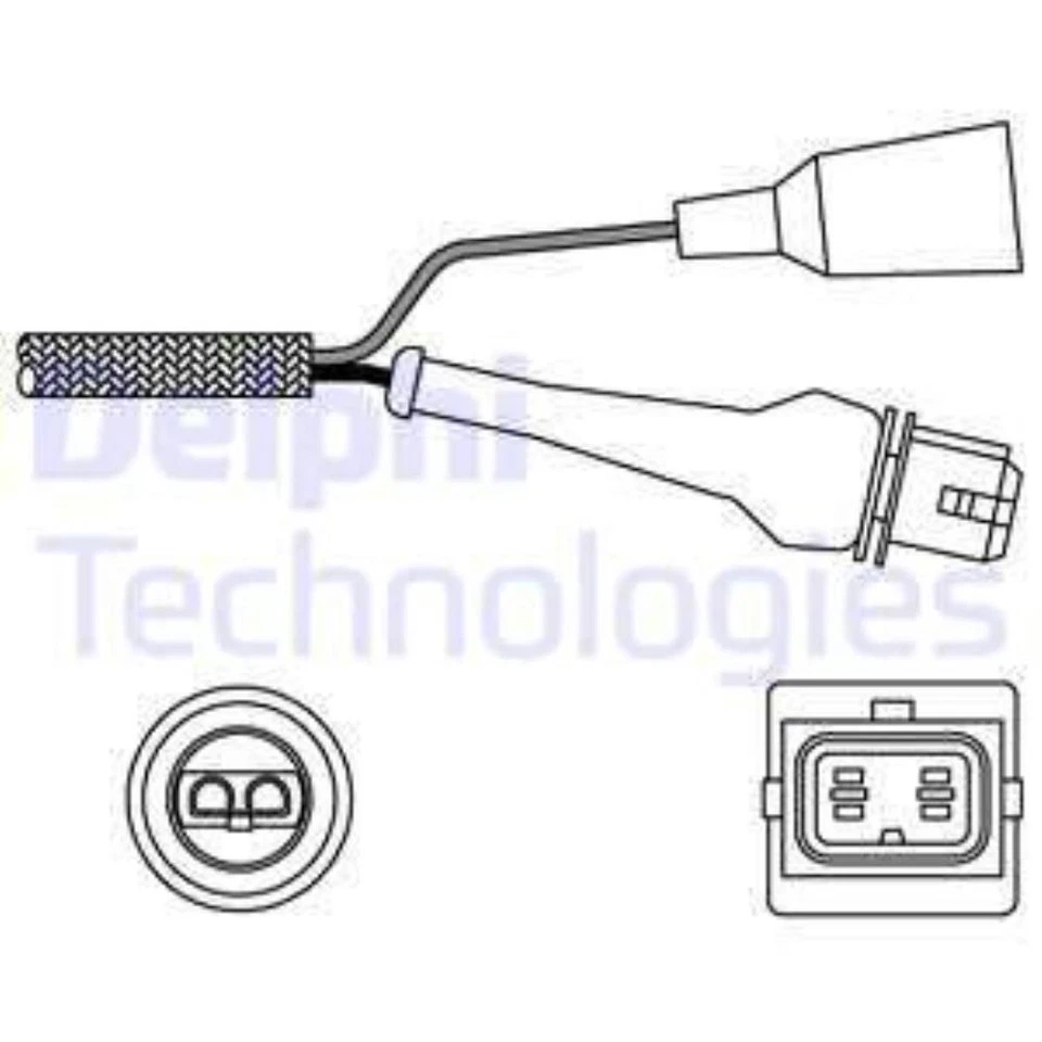 DELPHI Sonda Lambda Ajuste Sonda para VW Passat Variant 1.8 2.0 2.6 2.8 1.6 - Imagen 1 de 1