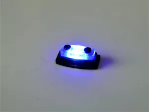 RC Truck Modellbau 2 Frontblitzer blau oval Polizei Feuerwehr 1:14 - Bild 1 von 7