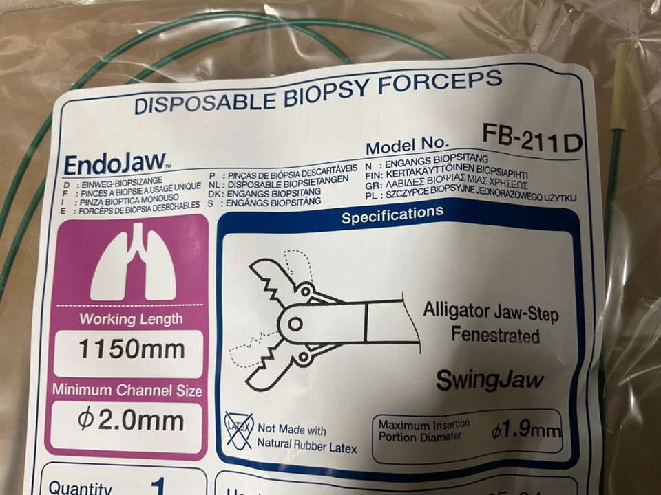 Pinza de mandíbula de cocodrilo Olympus FB-211D nueva/sellada Foto 1 de 1