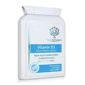 Vitamin D3 100μg ( 4000 IE ) 365 Mikrotabletten - Bild 1 von 9