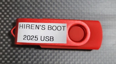 Hiren’s BOOT 2025 USB Win11 PE 64GB IT Support Tech Tools Bootable Flash Drive - Image 1 of 3