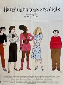 WOODY ALLEN Demi Moore DECONSTRUCTING HARRY 1997 FRENCH POSTER 47x63 - Picture 1 of 1