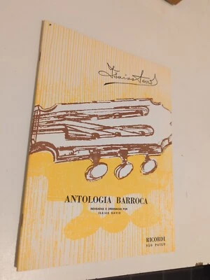 Antologia Barroca For Classical Guitar   Book,Arranged By Isaias Savio,20 Pieces - Image 1 of 4