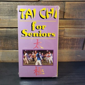 Vtg Tai Chi For Seniors VHS Video Tape Fun Low Impact Acupressure New 80s 90s - Picture 1 of 5