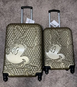 FUL Disney Minnie Mouse Ful Luggage Spinner 'Golden' - Set Of 2 - Picture 1 of 6