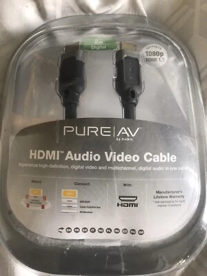 HDMI Audio Video Cable 2m - Image 1 of 2