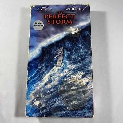 The Perfect Storm VHS Video - George Clooney, Mark Wahlberg - Tested! - Image 1 of 4