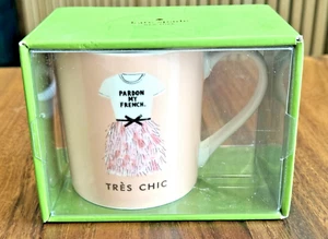 NEW Kate Spade New York By Lenox "THINGS WE LOVE" TRES CHIC Mug Gift Box 10 Oz - Picture 1 of 9