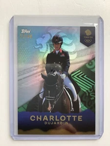 TOPPS TEAM GB 2024 CHARLOTTE DUJARDIN PARALELO 12/49 - Imagen 1 de 2