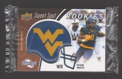 2015 UD SWEET SPOT #SS-WK Kevin blanco novato mini casco WV universidad Foto 1 de 2