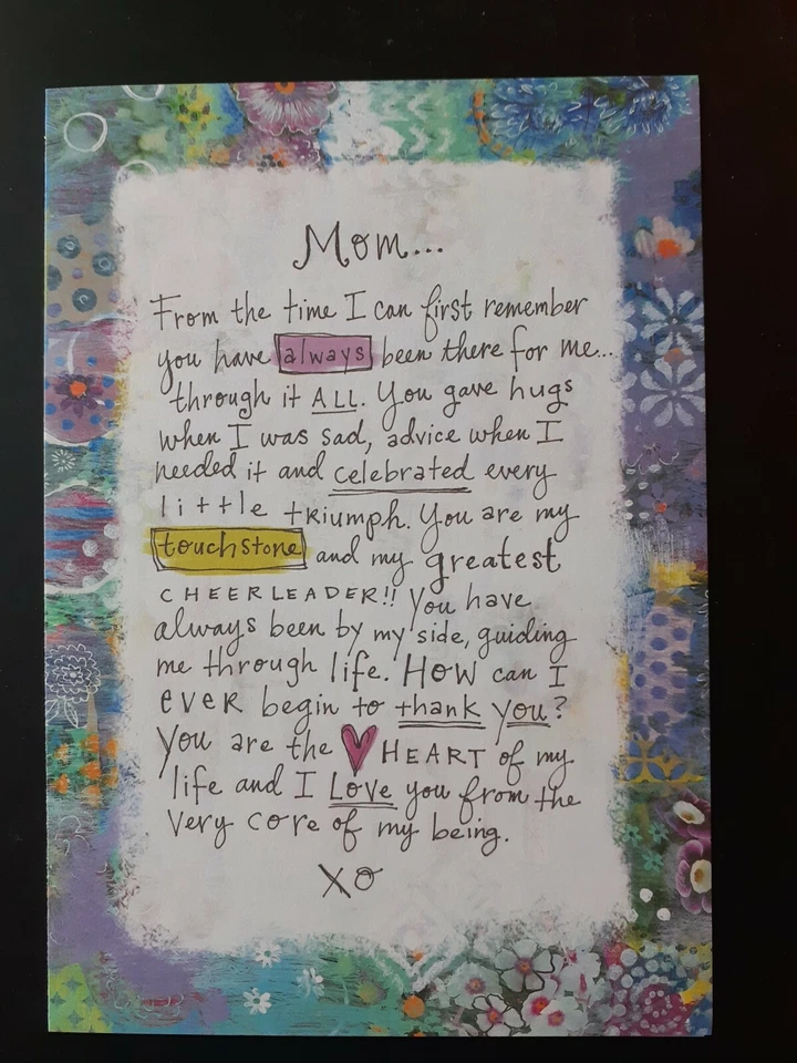 Birthday Card to Mom - Image 1 of 4