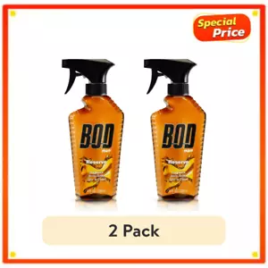 (2 Pack) BOD man Fragrance Body Spray, Refined And Masculine, Reserve, 8 fl oz - Picture 1 of 8