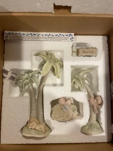 Momenti Preziosi 4 pezzi Mini potenziamento della natività #272582 Enesco in scatola 1997 - Foto 1 di 14