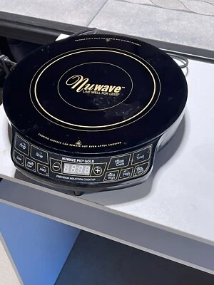 Nuwave PIC 金色便携式精密感应灶 12 英寸 — 第 1/4 张图片