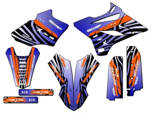 2015-2018 YZ 85 TIGRE Blue Senge Graphics Kit Compatible with Yamaha - Picture 1 of 10