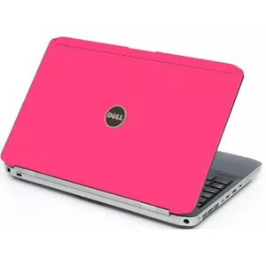 HOT PINK Vinyl Lid Skin Cover Decal fits Dell Latitude E5530 Laptop - Picture 1 of 1
