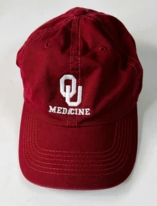 OU School of Medicine Ball Cap Oklahoma University Adjustable Strap Baseball - Picture 1 of 7