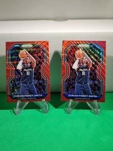 2020-21 Prizm Base Prizms Ruby Wave #63 Dorian Finney-Smith (2) CARDS  R6220J