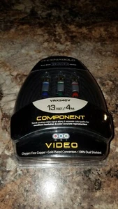 Cable RCA de interconexión de video HDTV componente dorado de 13 pies de alta calidad Phoenix - Imagen 1 de 4