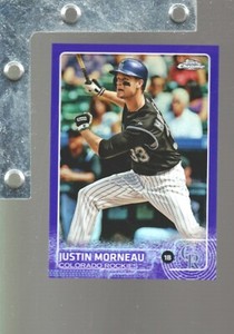 2015 Topps CHROME REFRACTOR BLUE,GOLD,GREEN,PURPLE Pick From List UpTo 30%OFF