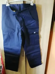 Herren Arbeitslose blau mit 5 Taschen von Kübler Gr. 50-neu ohne Etikett - Bild 1 von 6