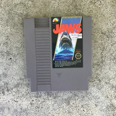 Jaws (Nintendo Entertainment System, 1987) Tested Cartridge Only - Image 1 of 3