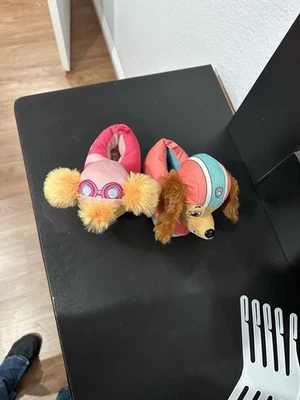 Acogedoras pantuflas Paw Patrol niñas niños pequeños talla 5-6 púrpura rosa Skye Everest Foto 1 de 4