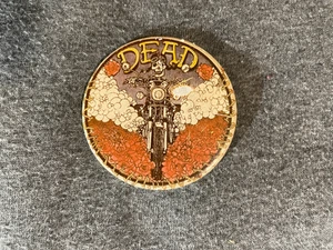 Vintage Grateful Dead 1970's Badge a Minit Pinback Button 2" - Picture 1 of 3
