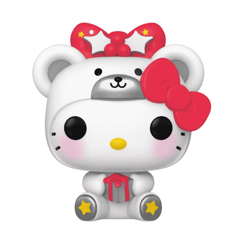 Funko Pop! Hello Kitty In Costume Da Orso Polare Con Regalo #69 - Immagine 1 di 2