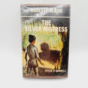 The Silver Mistress, O'Donnell, 1973 1st Ed. Souvenir Collectible Modesty Blaise - Picture 1 of 16