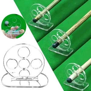 Billiard Stroke Exerciser Transparent Multipurpose Improve Hitting Level 5 Holes - Picture 1 of 7
